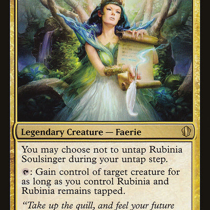 Rubinia Soulsinger [Commander 2013]