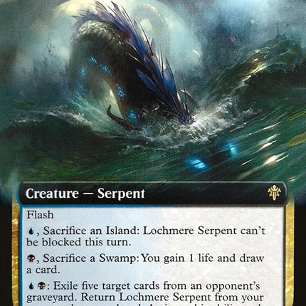 Lochmere Serpent (Extended Art) [Throne of Eldraine]