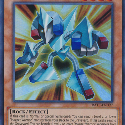 Delta The Magnet Warrior [RATE-EN097] Super Rare