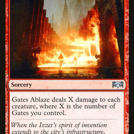 Gates Ablaze [Ravnica Allegiance]