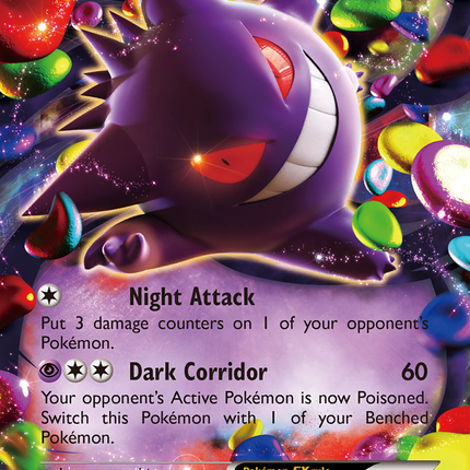 Gengar EX (34/119) [XY: Phantom Forces]