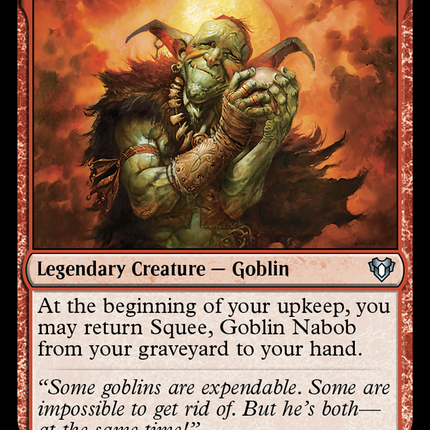 Squee, Goblin Nabob [Commander Masters]