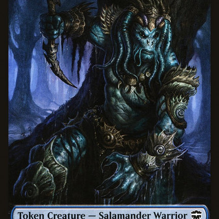 Salamander Warrior // Thrull Double-Sided Token [Commander Legends Tokens]