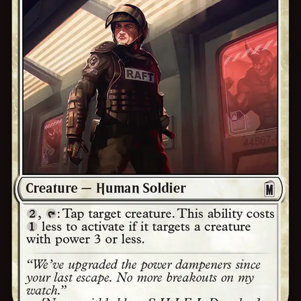 Raft Security Officer [Marvel Super Heroes]