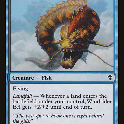Windrider Eel [Zendikar]