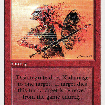 Disintegrate [Summer Magic / Edgar]