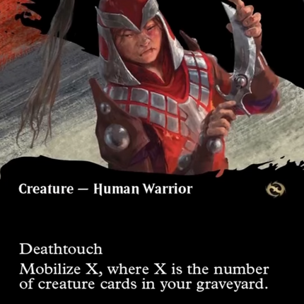 Avenger of the Fallen (Borderless) [Tarkir: Dragonstorm]