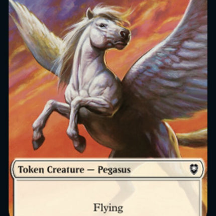 Pegasus Token [Commander Legends: Battle for Baldur's Gate Tokens]