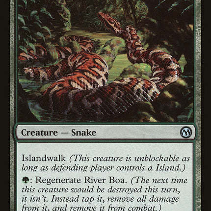 River Boa [Duels of the Planeswalkers]