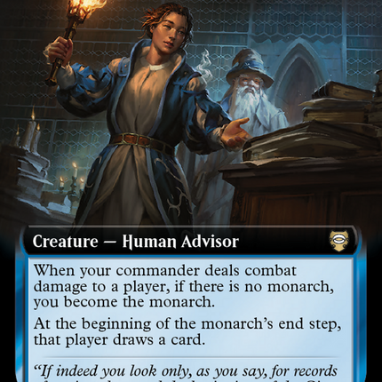 Archivist of Gondor (Extended Art) [The Lord of the Rings: Tales of Middle-Earth Commander]