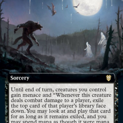Predators' Hour (Extended Art) [Innistrad: Crimson Vow Commander]