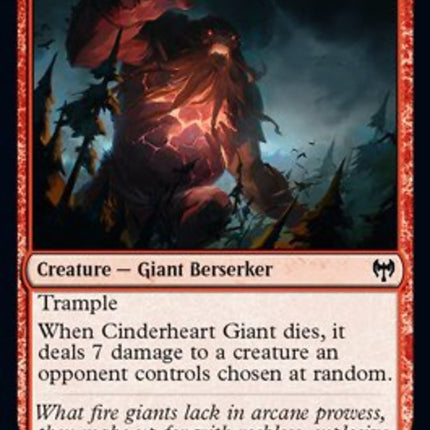 Cinderheart Giant [Kaldheim]