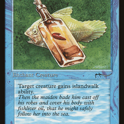 Fishliver Oil (Light Mana Cost) [Arabian Nights]