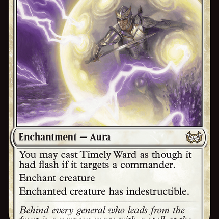Timely Ward [Duskmourn: House of Horror Commander]
