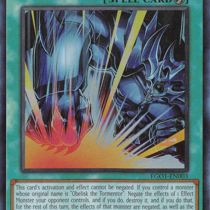 Fist of Fate [EGO1-EN003] Ultra Rare