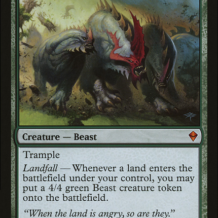 Rampaging Baloths (Zendikar) (Oversized) [Oversize Cards]