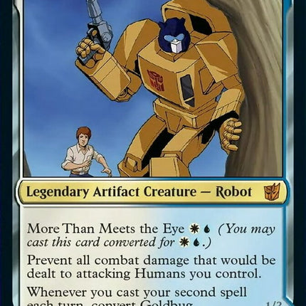 Goldbug, Humanity's Ally // Goldbug, Scrappy Scout [Transformers]