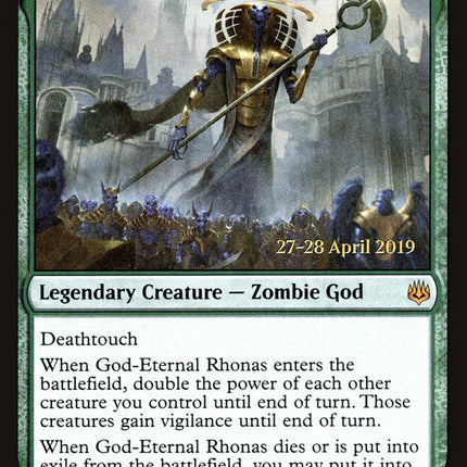 God-Eternal Rhonas [War of the Spark Prerelease Promos]