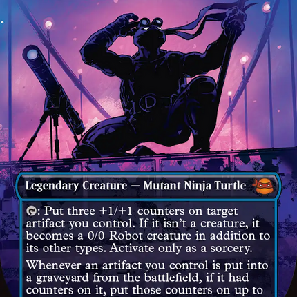 Donatello, Mutant Mechanic (Borderless) [Teenage Mutant Ninja Turtles]