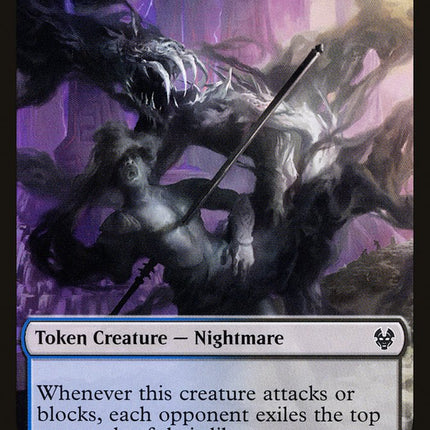Nightmare Token [Theros Beyond Death Tokens]