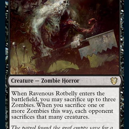 Ravenous Rotbelly [Innistrad: Midnight Hunt Commander]