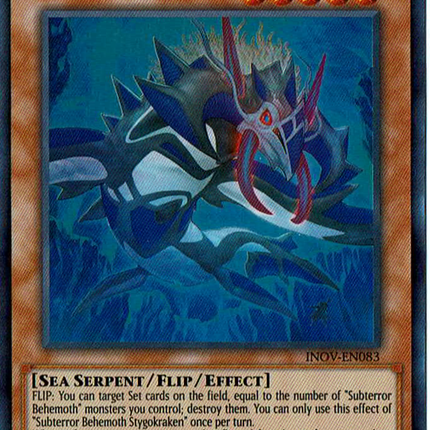 Subterror Behemoth Stygokraken [INOV-EN083] Super Rare