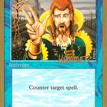 Counterspell (Shawn "Hammer" Regnier) [Pro Tour Collector Set]
