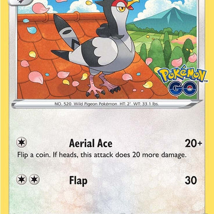 Tranquill (062/078) [Pokémon GO]