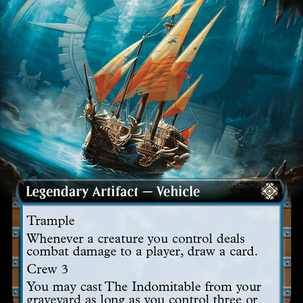 The Indomitable (Extended Art) [The Lost Caverns of Ixalan Commander]