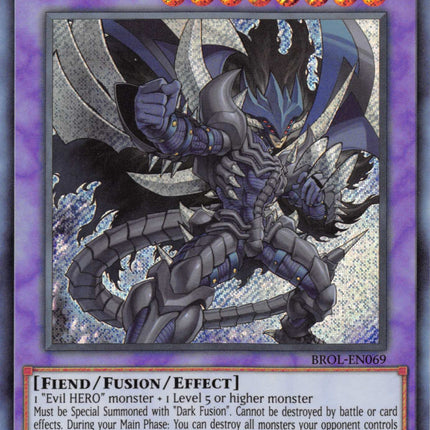 Evil HERO Malicious Bane [BROL-EN069] Secret Rare