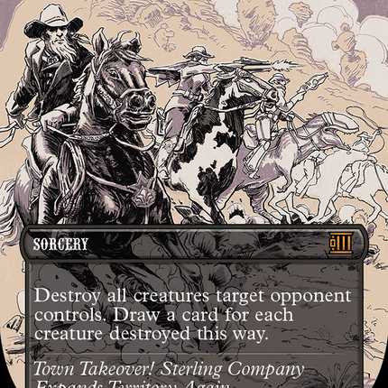 Overwhelming Forces (Textured Foil) [Outlaws of Thunder Junction: Breaking News]