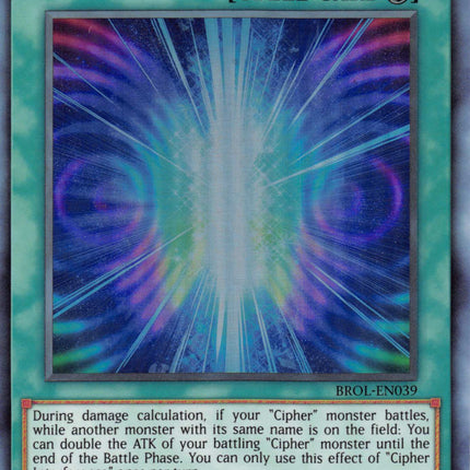 Cipher Interference [BROL-EN039] Ultra Rare