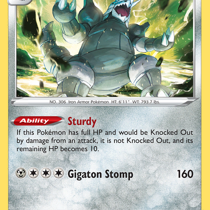 Aggron (123/189) [Sword & Shield: Darkness Ablaze]