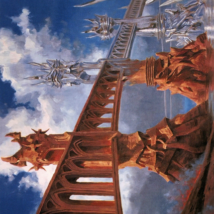 Silverbluff Bridge Art Card [Modern Horizons 2 Art Series]