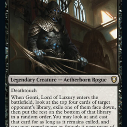 Gonti, Lord of Luxury [Commander Legends: Battle for Baldur's Gate]