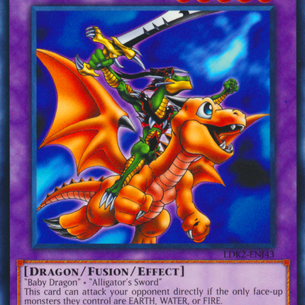 Alligator's Sword Dragon [LDK2-ENJ43] Common