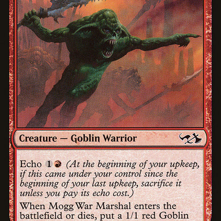 Mogg War Marshal (Elves vs. Goblins) [Duel Decks Anthology]
