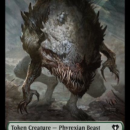 Eldrazi Scion // Phyrexian Beast Double-Sided Token [Commander Masters Tokens]