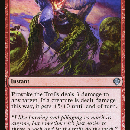 Provoke the Trolls [Starter Commander Decks]