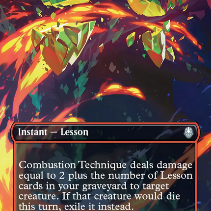 Combustion Technique (Borderless) [Avatar: The Last Airbender]