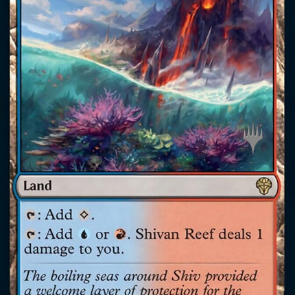Shivan Reef (Promo Pack) [Dominaria United Promos]