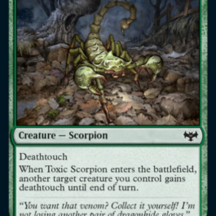 Toxic Scorpion [Innistrad: Crimson Vow]