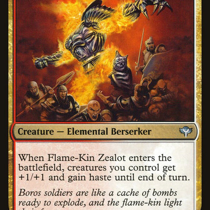 Flame-Kin Zealot [Duel Decks: Speed vs. Cunning]
