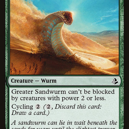 Greater Sandwurm [Amonkhet]