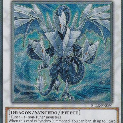 Trishula, Dragon of the Ice Barrier [BLLR-EN060] Secret Rare