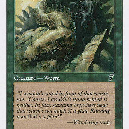 Spined Wurm [Seventh Edition]