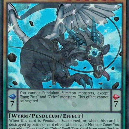 Zefraniu, Secret of the Yang Zing [PEVO-EN047] Super Rare