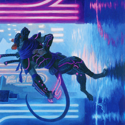 Nezumi Informant Art Card [March of the Machine Art Series]