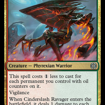 Cinderslash Ravager [Phyrexia: All Will Be One]