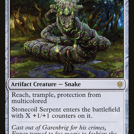 Stonecoil Serpent [Throne of Eldraine]